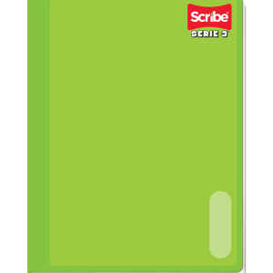 Cuaderno Cosido Profesional Scribe Serie 3 Cuadro Grande