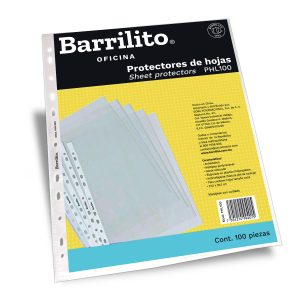 Protector de Hojas Carta Antirreflejante, 100pz